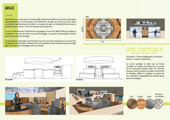 Projet Corner Aigle